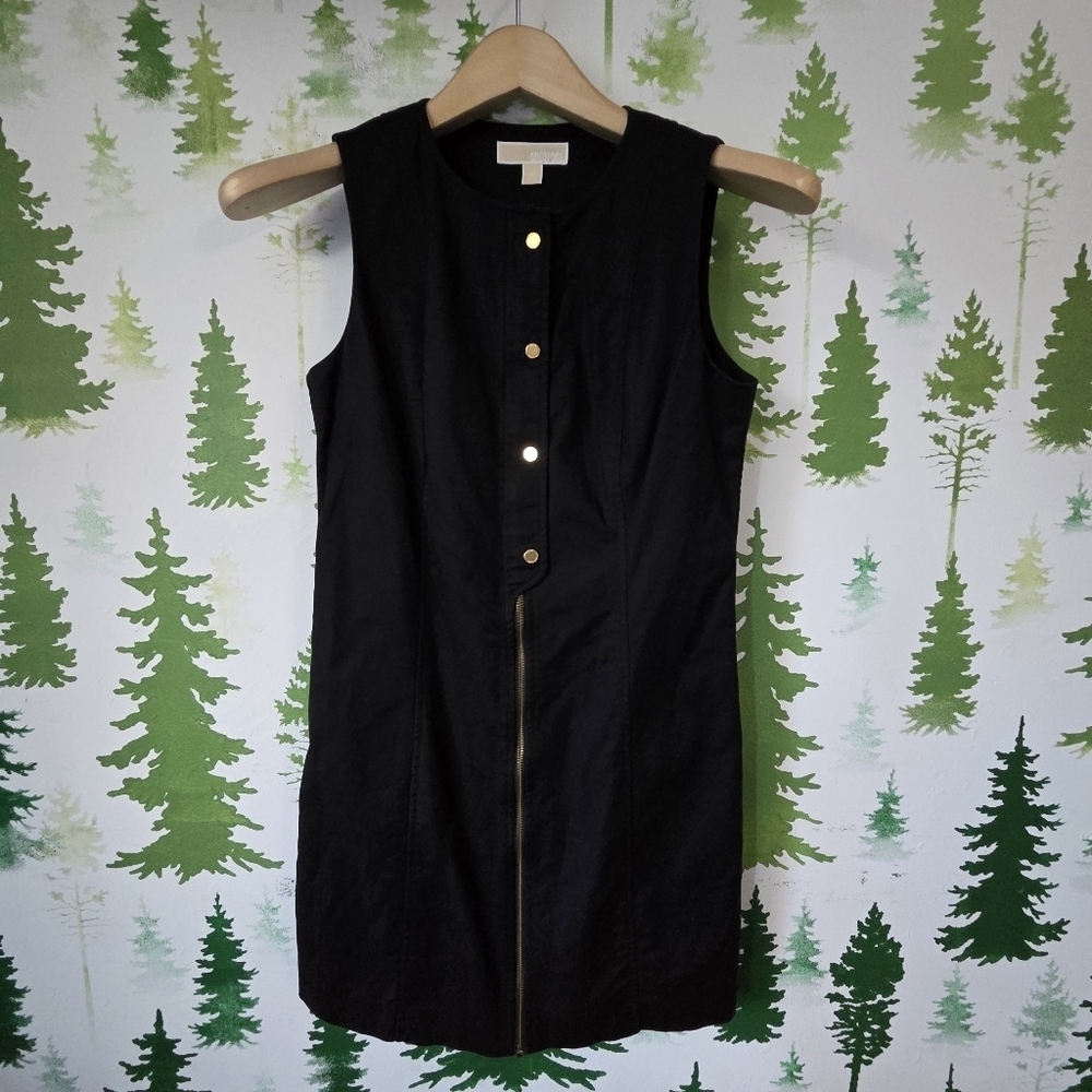 Black Sleeveless Michael Kors Dress